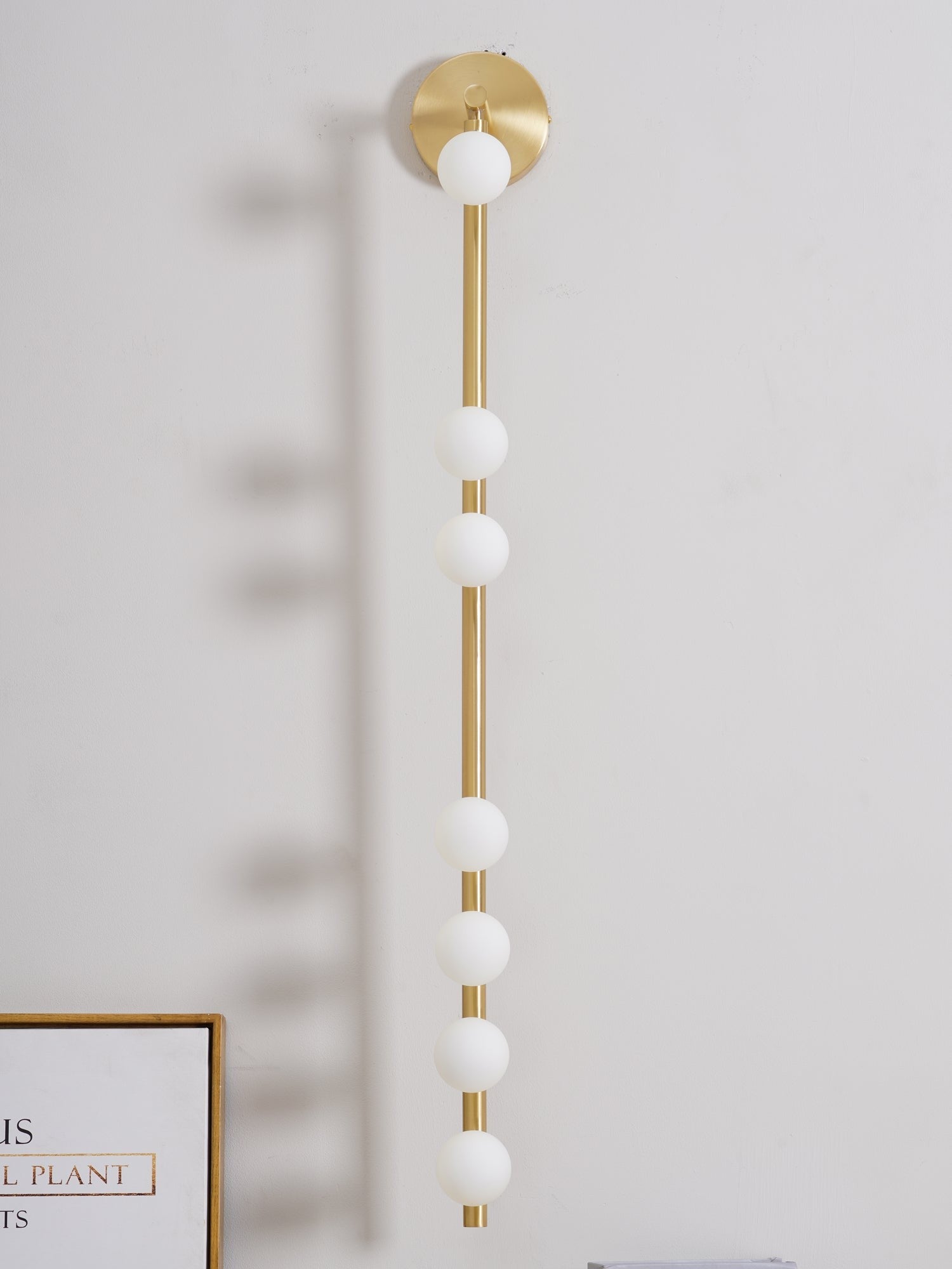 glass vanity light shown as a main product image for bathroom mirrors