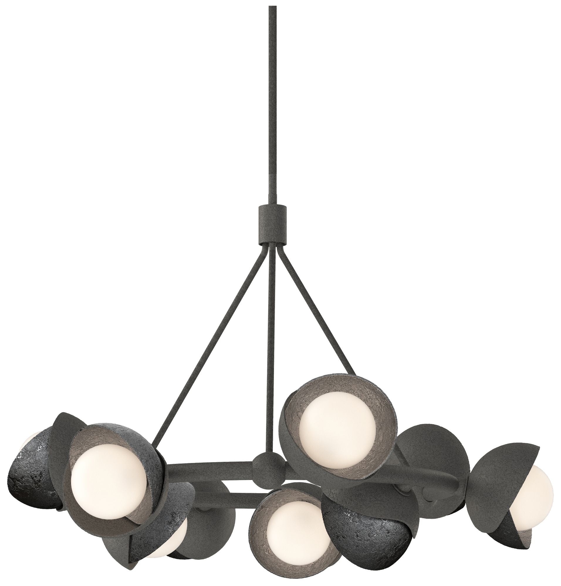 iron chandelier shown as a main product image for foyers