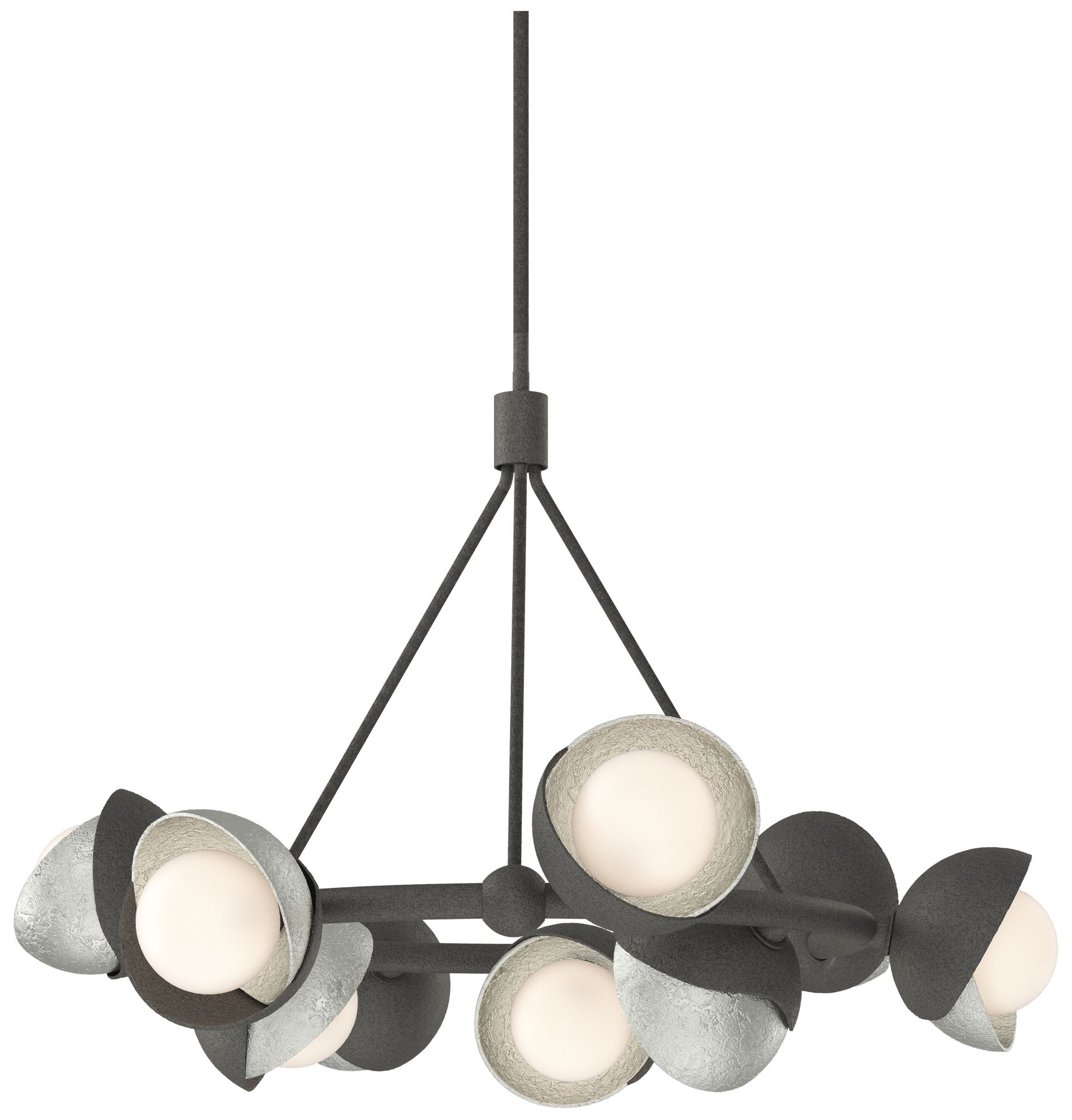 iron chandelier shown as a main product image for foyers