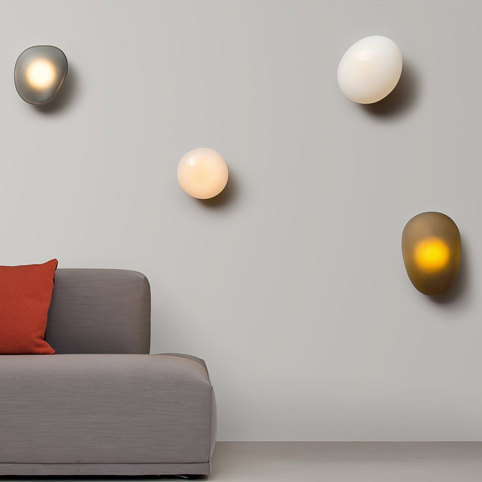 Bubble Glass Wall Light