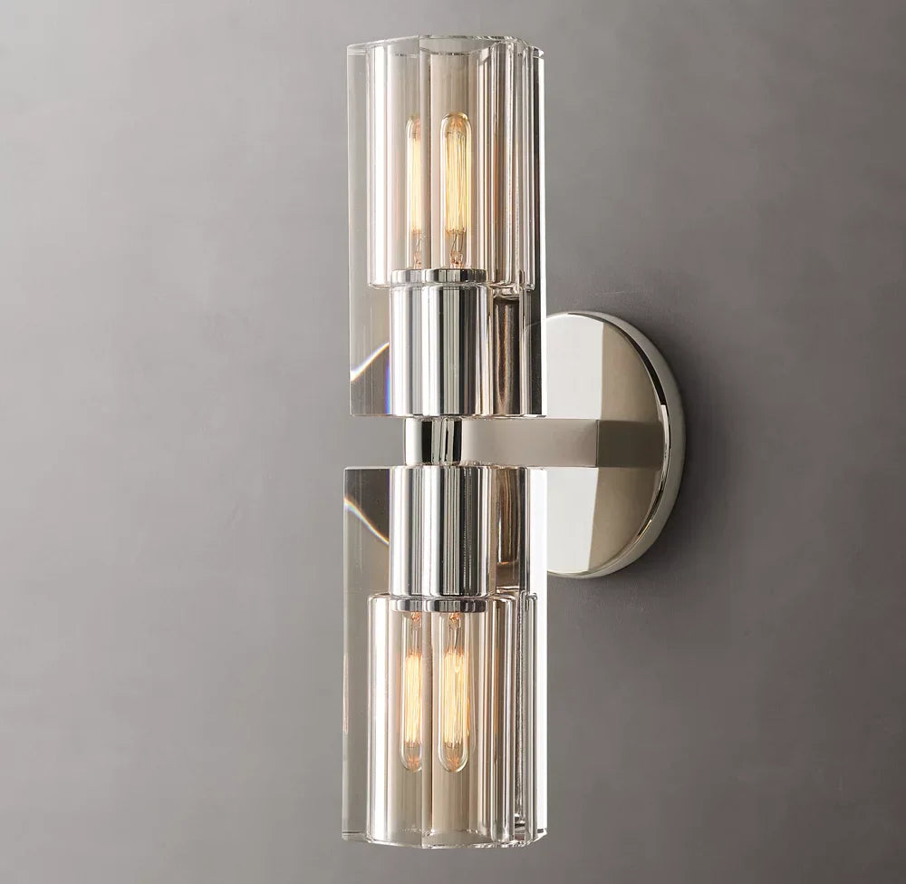 Arcachon Linear Wall Light, Bathroom Wall Sconce, detail 2
