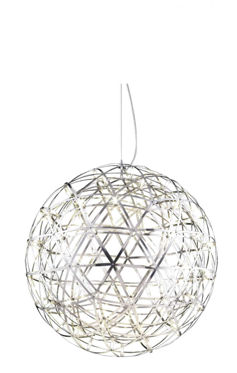 Manhattan Chandelier, 92-Light, LED, Chrome