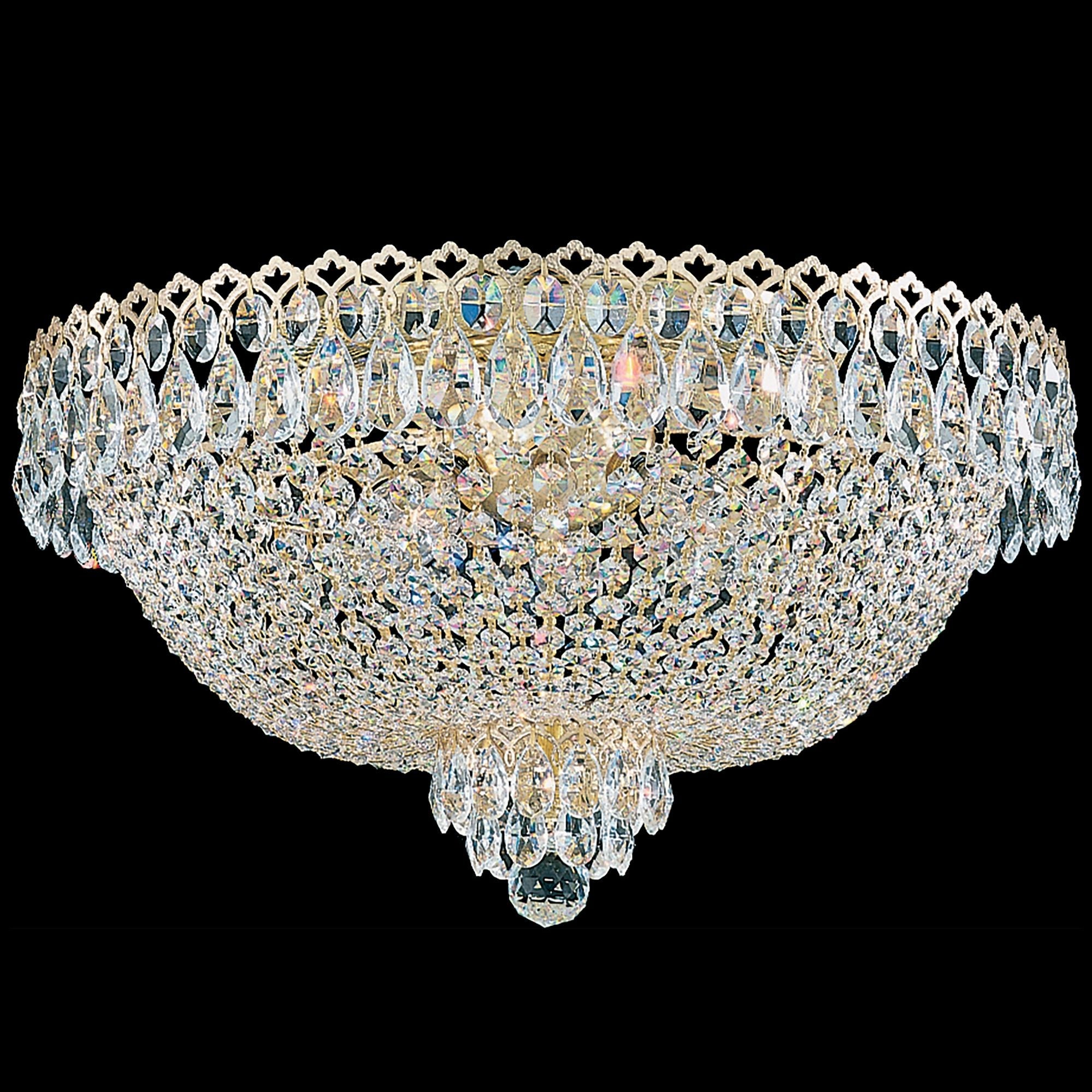 Camelot 11"H X 6-Light Flush Mount