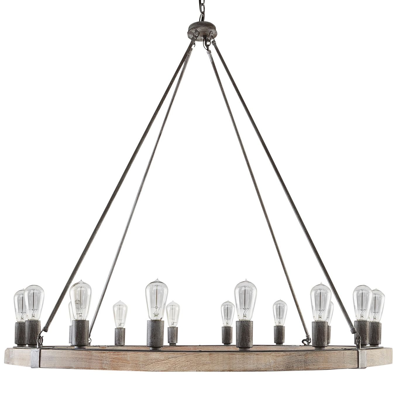 Austin 16-Light Chandelier Urban Wash