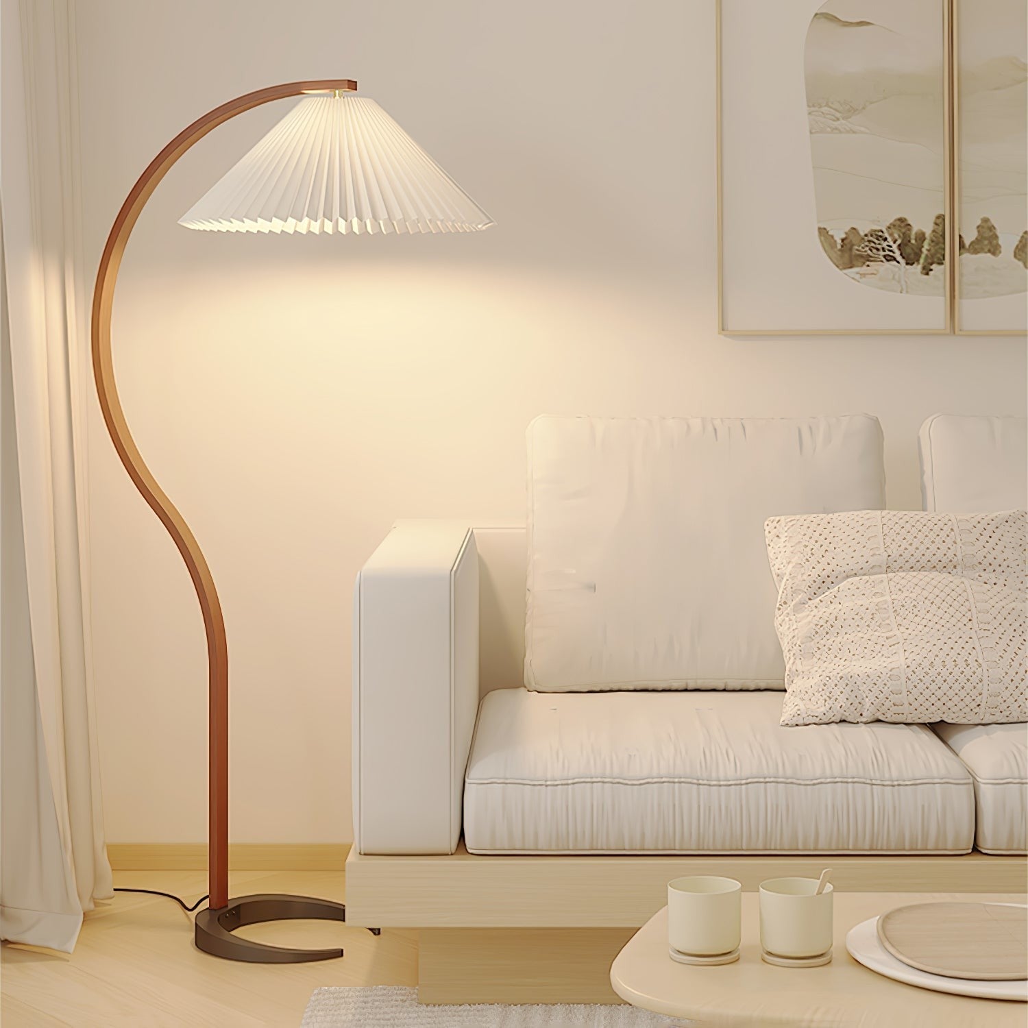 Caprani Scandinavian Floor Lamp