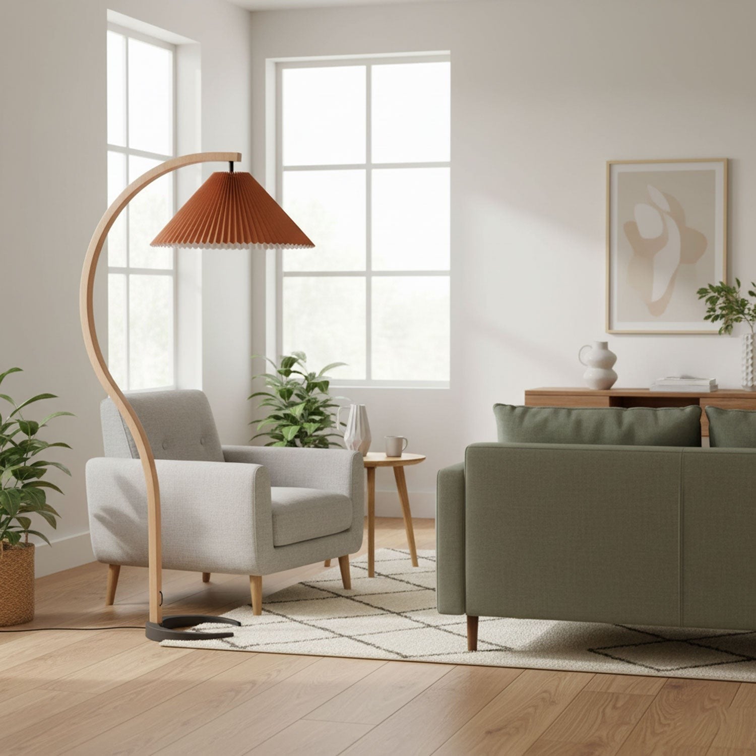 Caprani Scandinavian Floor Lamp