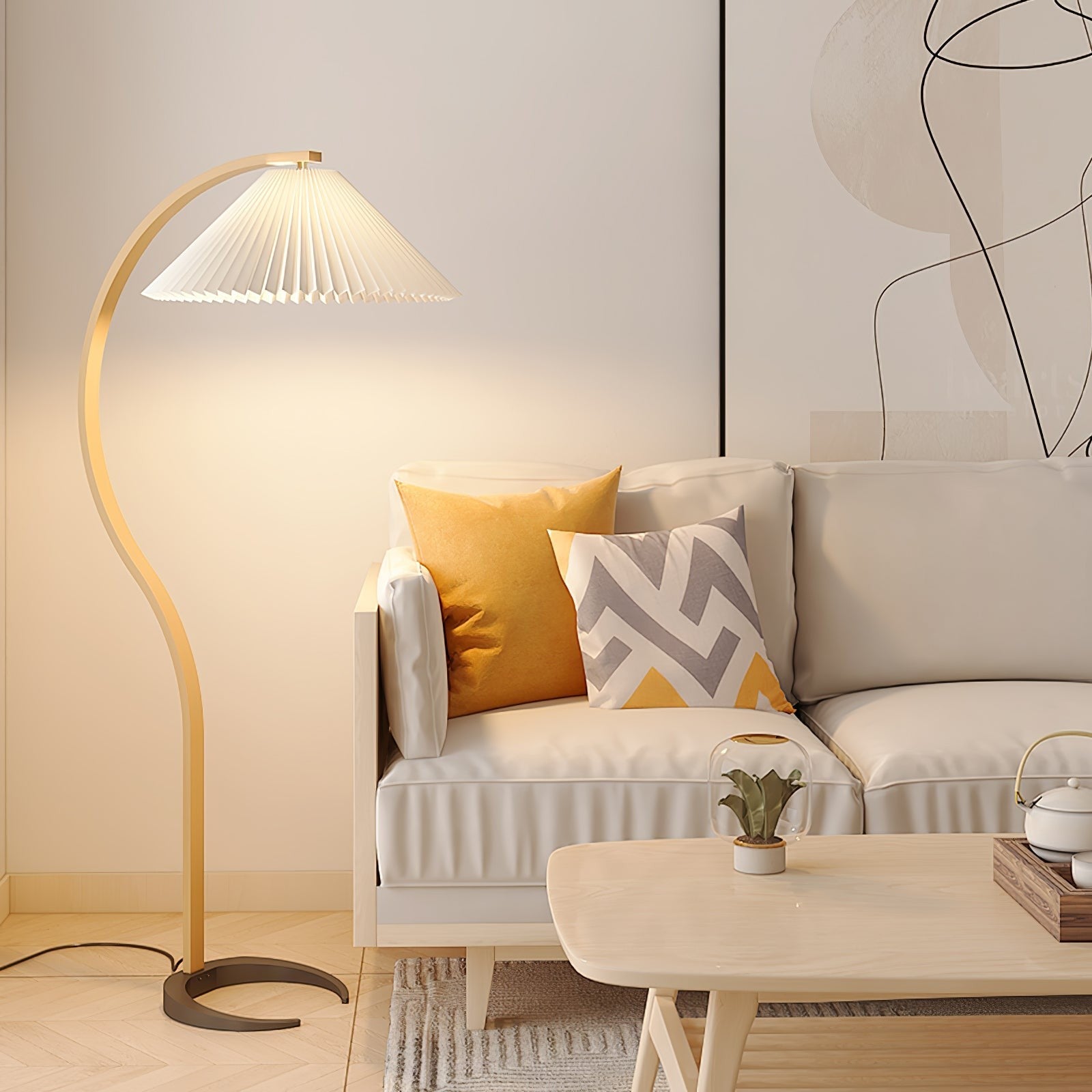 Caprani Scandinavian Floor Lamp
