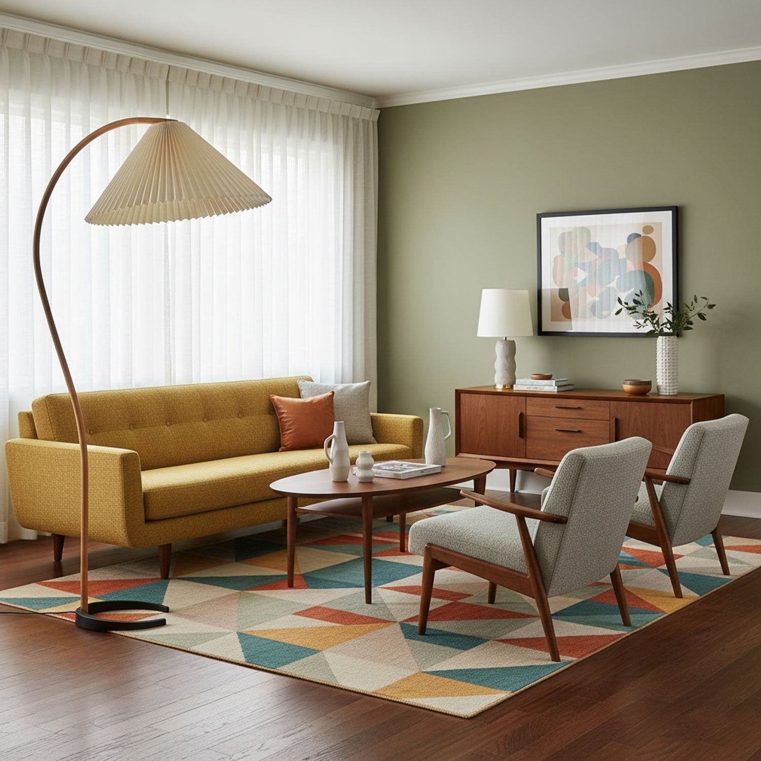 Caprani Scandinavian Floor Lamp