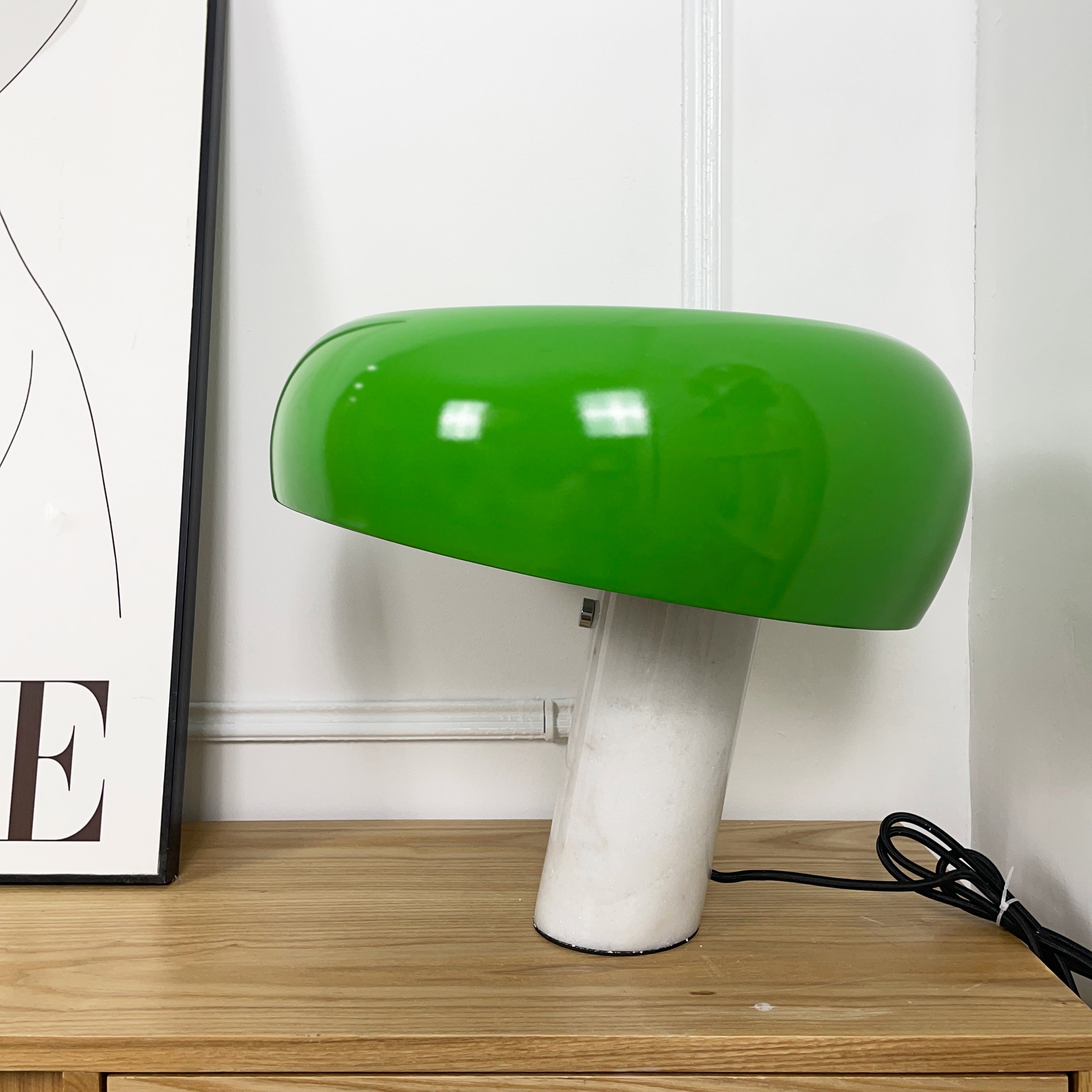 Carrara Marble Glow Table Lamp