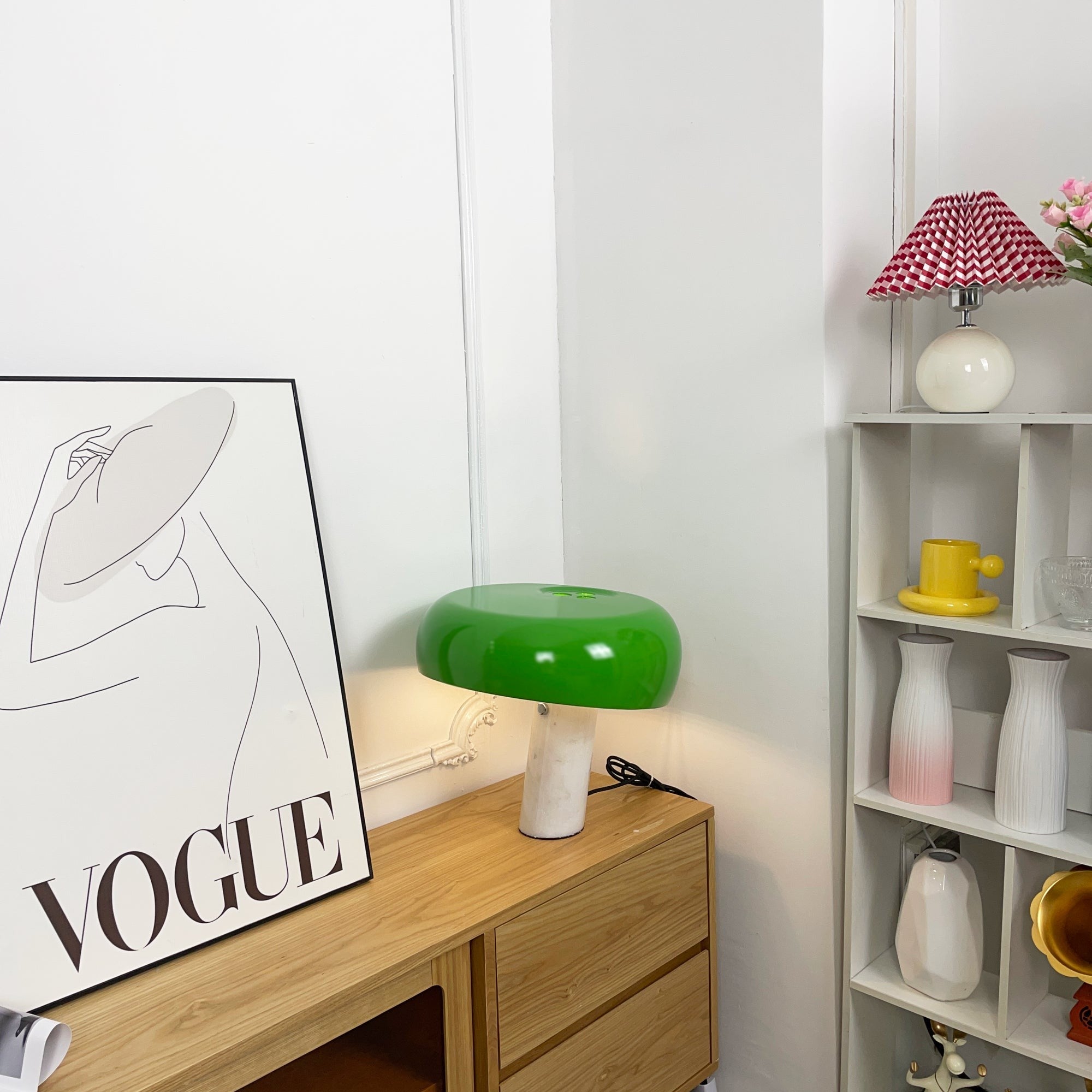 Carrara Marble Glow Table Lamp