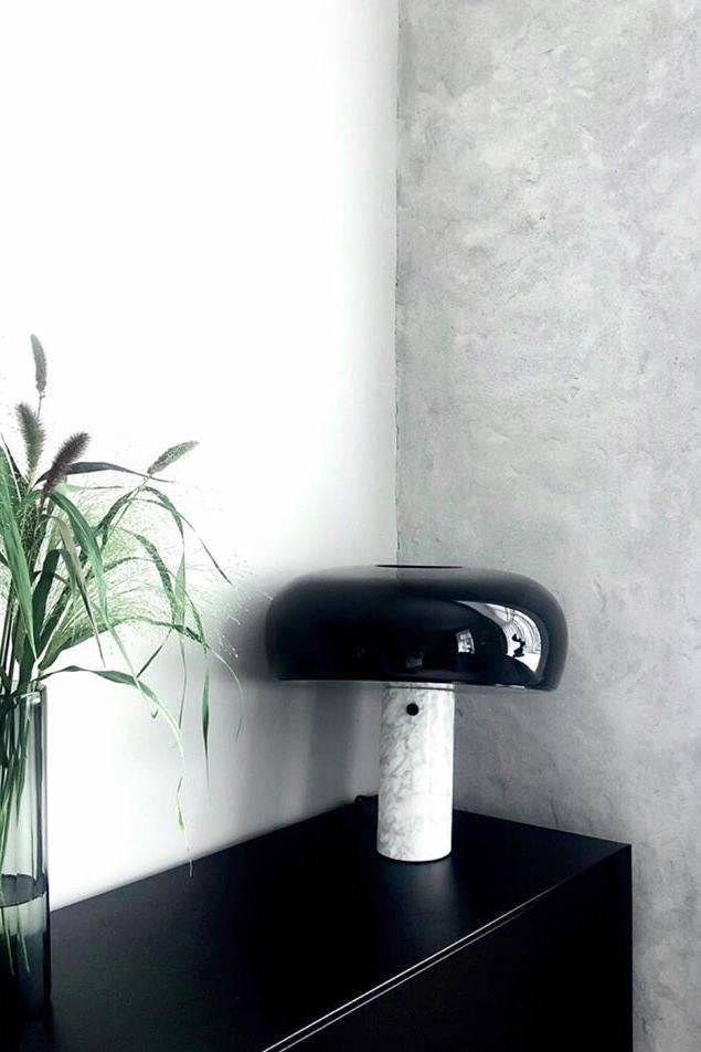 Carrara Marble Glow Table Lamp