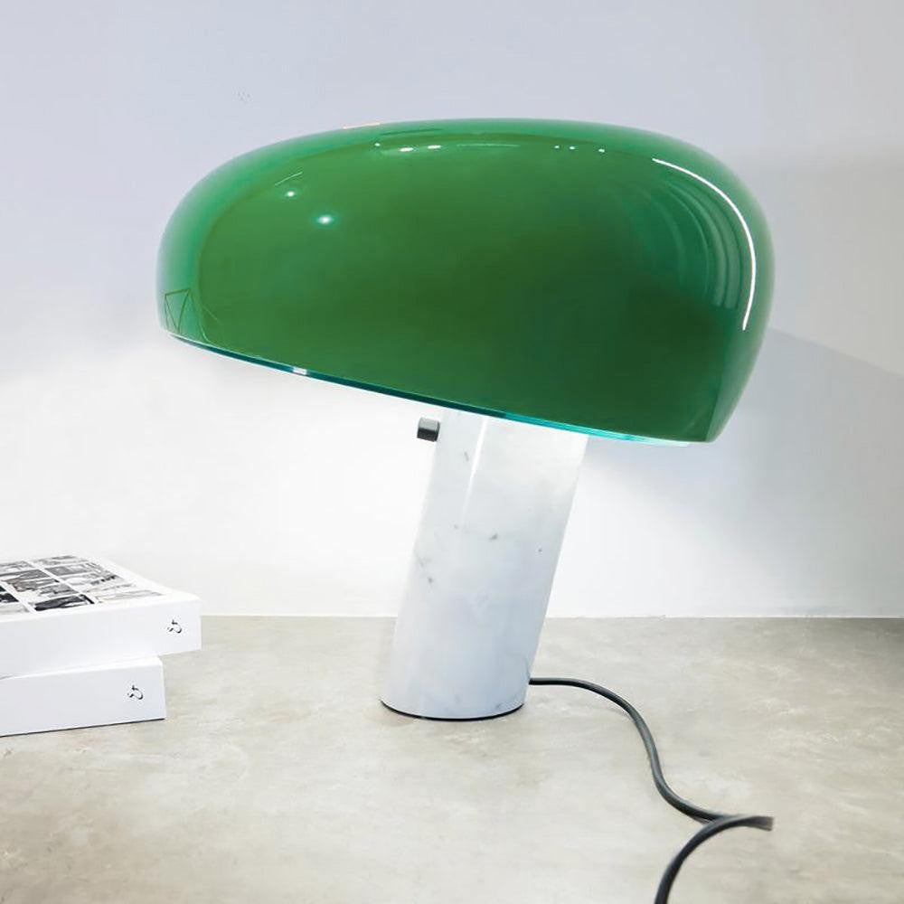 Carrara Marble Glow Table Lamp