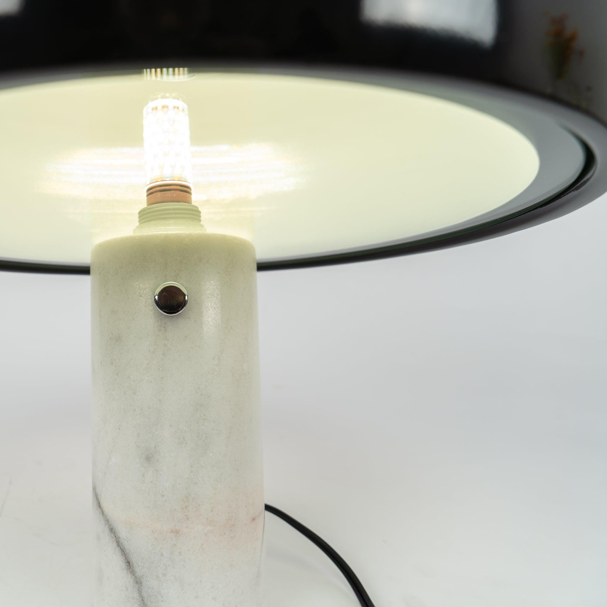 Carrara Marble Glow Table Lamp