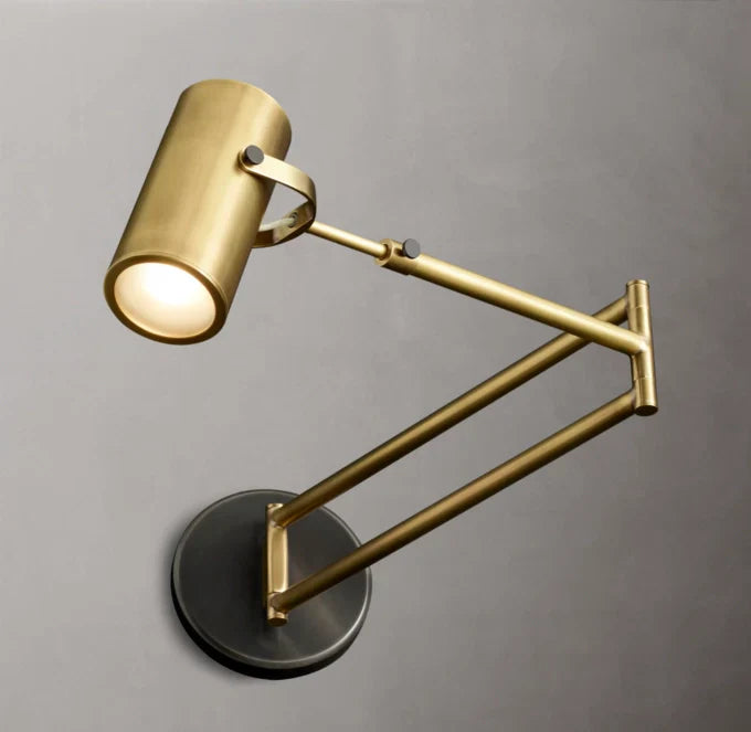 Champeaux Swing-Arm Wall Light, Plug-In Wall Sconce, detail 21