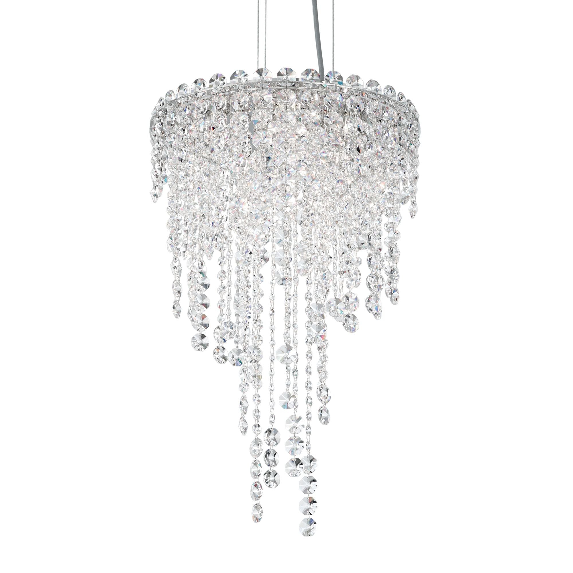 Chantant 23"H X 4-Light Crystal Pendant