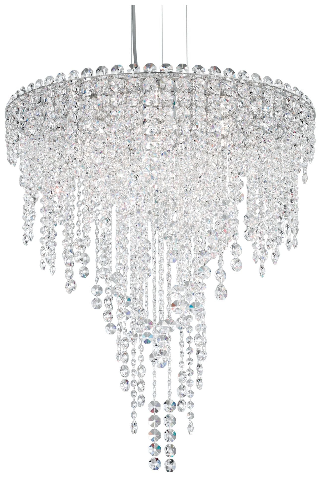 Chantant 28"H X 6-Light Crystal Chandelier