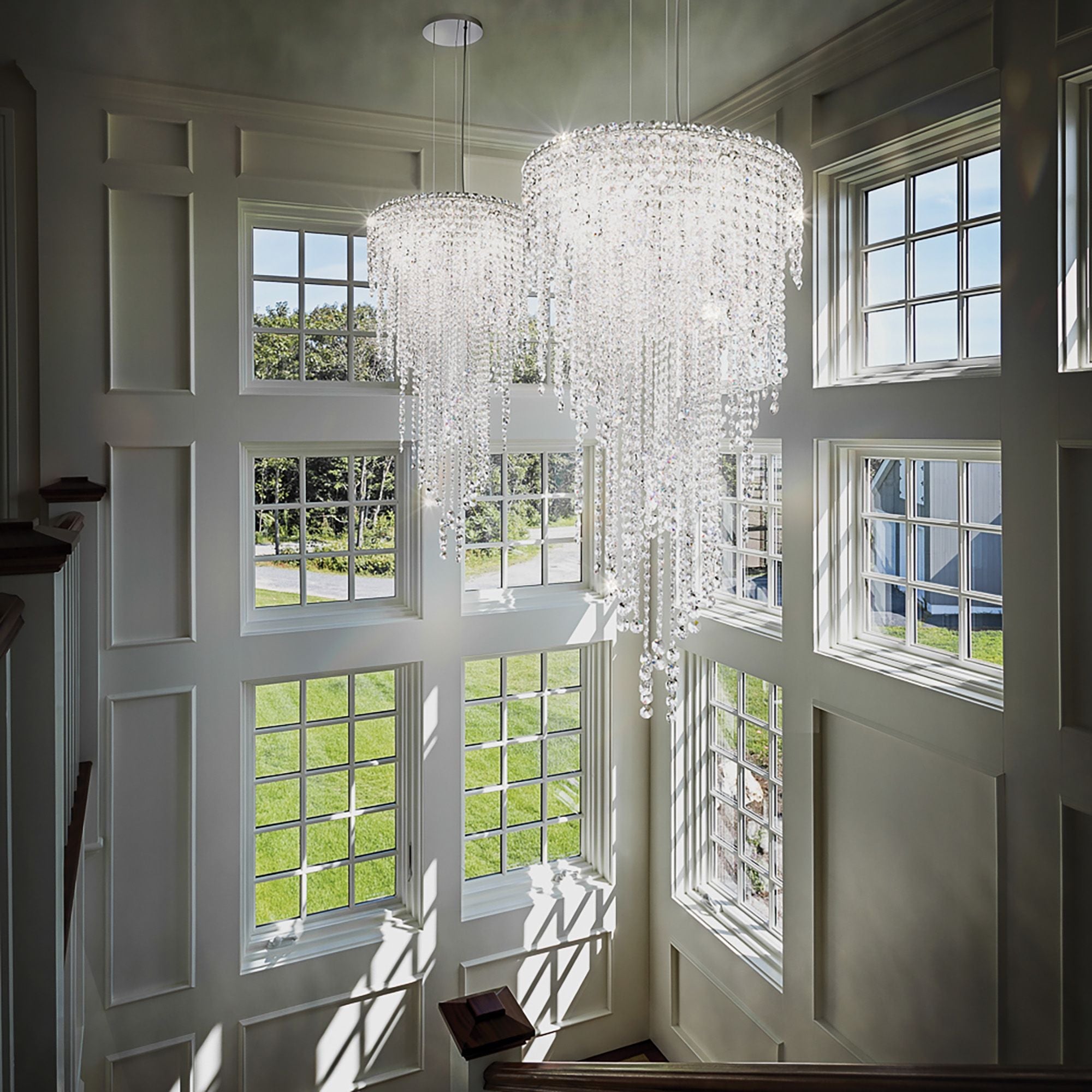 Chantant 41.5"H X 5-Light Crystal Chandelier