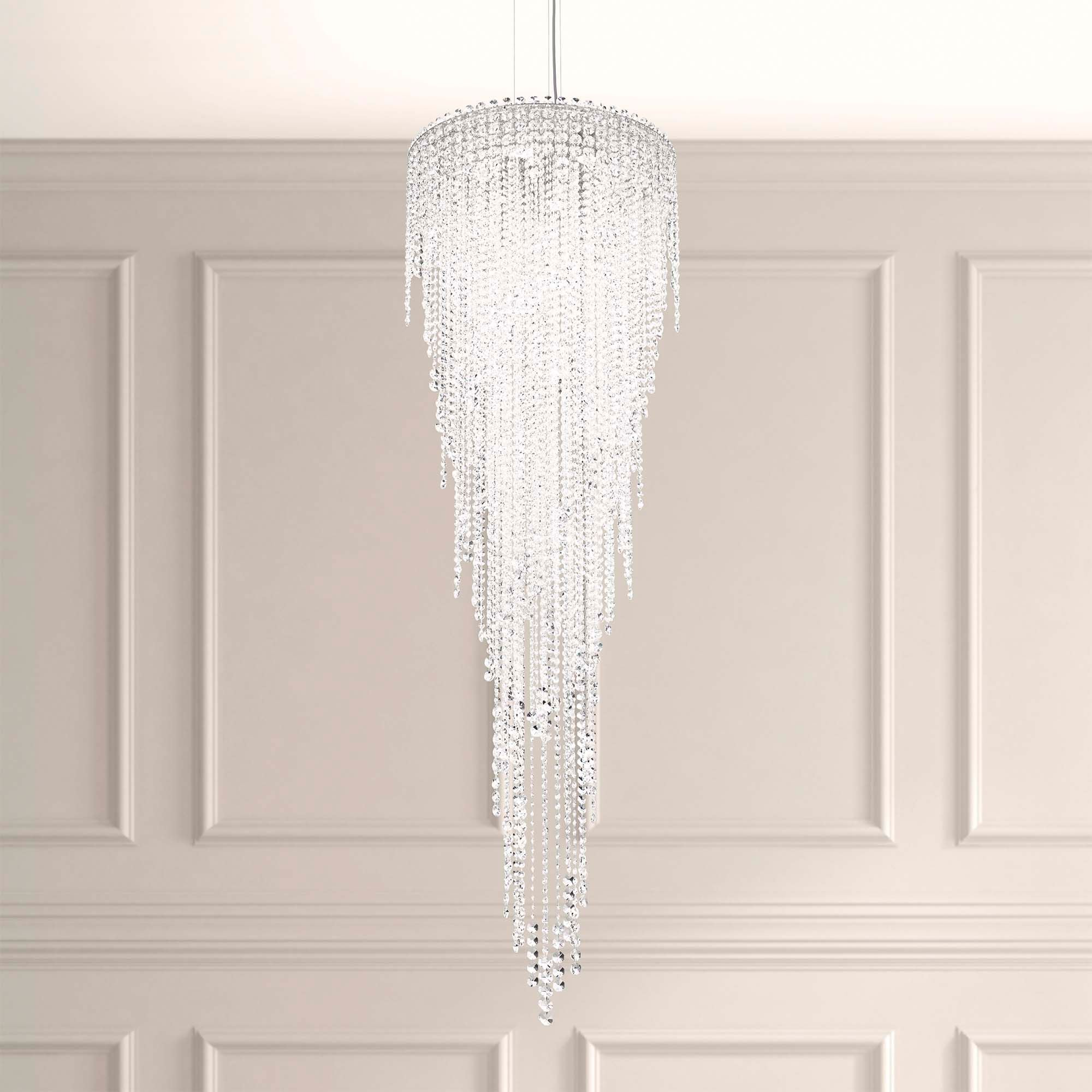 Chantant 79"H X 6-Light Crystal Chandelier