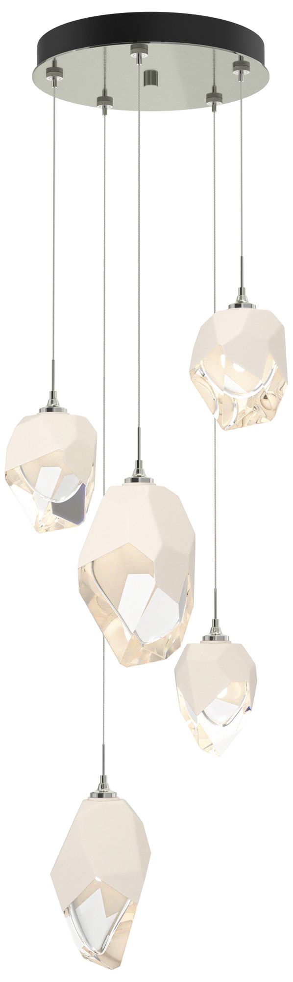 Chrysalis 5-Light Sterling Mixed Chandelier
