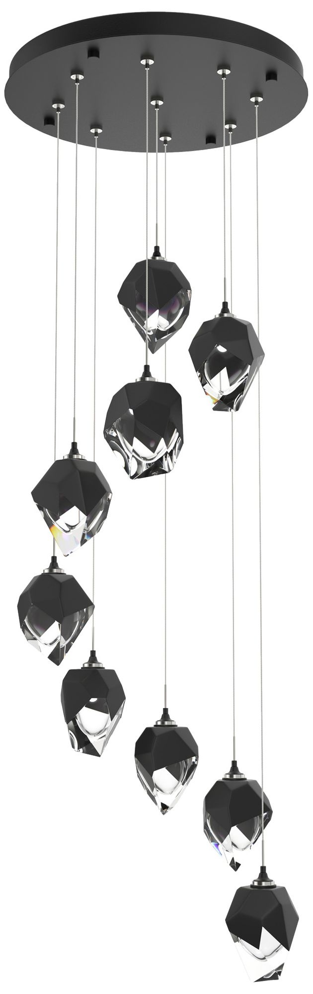 Chrysalis 9-Light Small Crystal Pendant Light