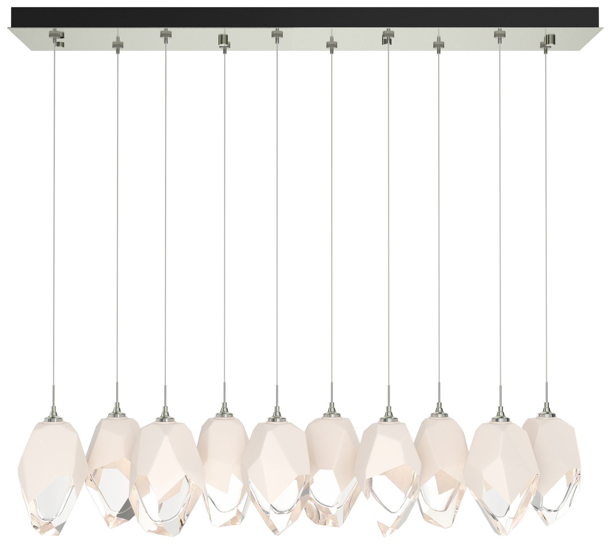 Chrysalis 10-Light Sterling Large Chandelier