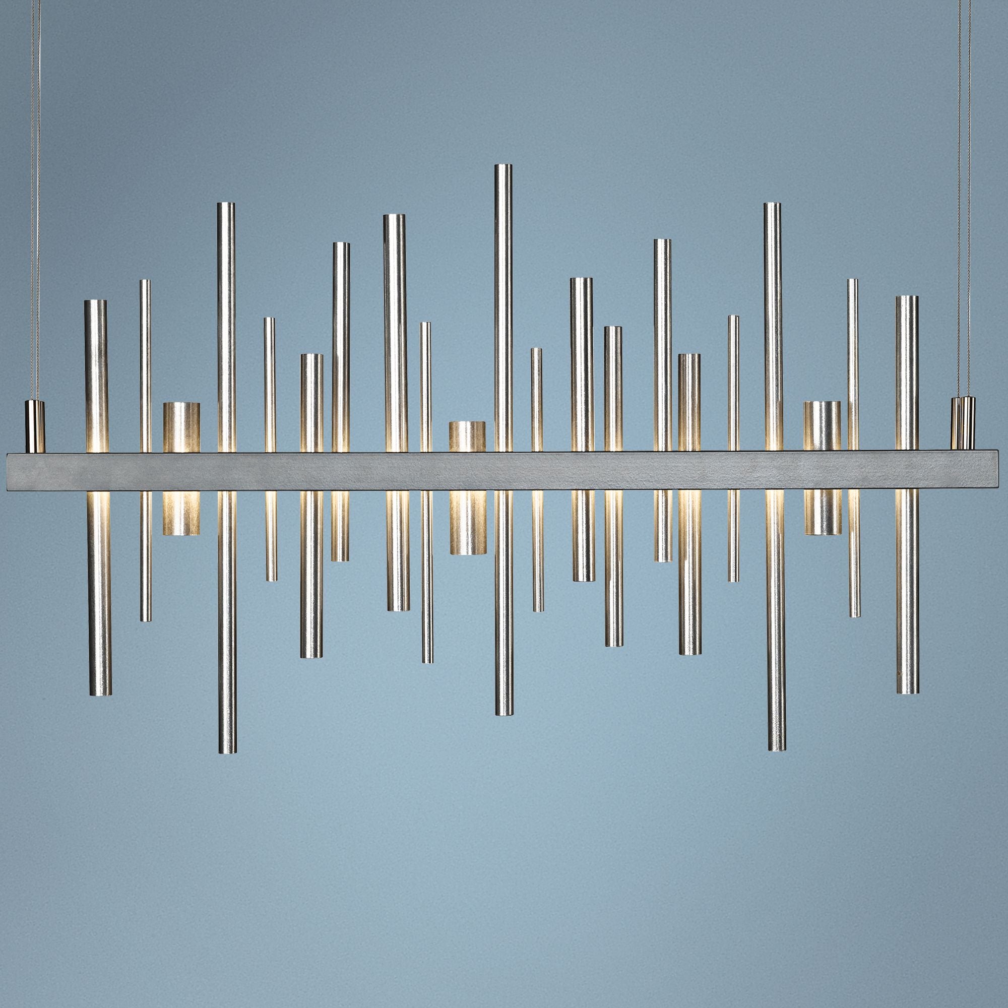 Cityscape 25.5"W Steel LED Kitchen Linear Pendant