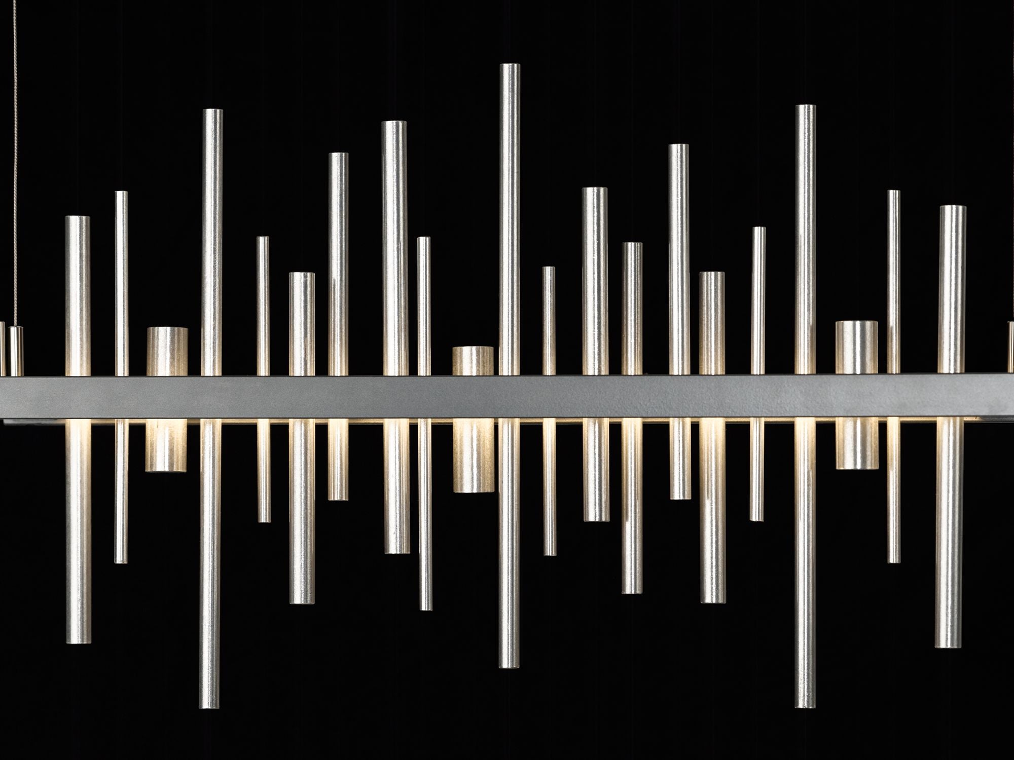 Cityscape 25.5"W Steel LED Kitchen Linear Pendant