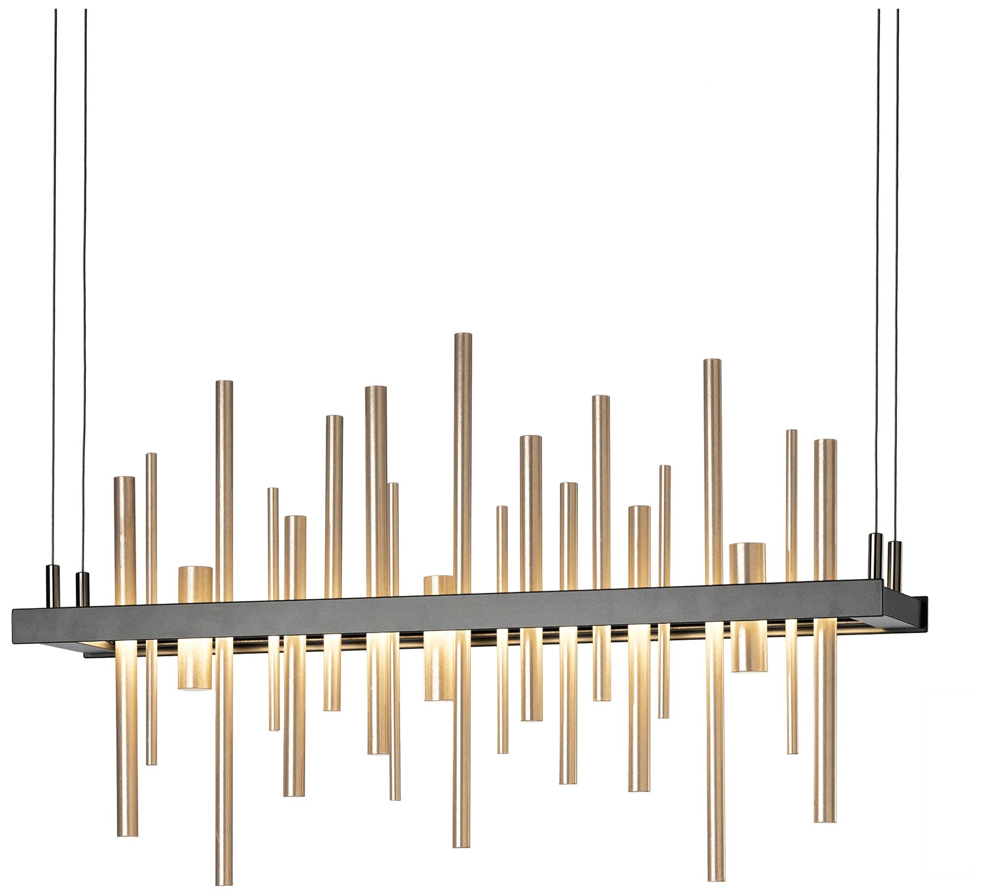 Cityscape LED Black Soft Chandelier