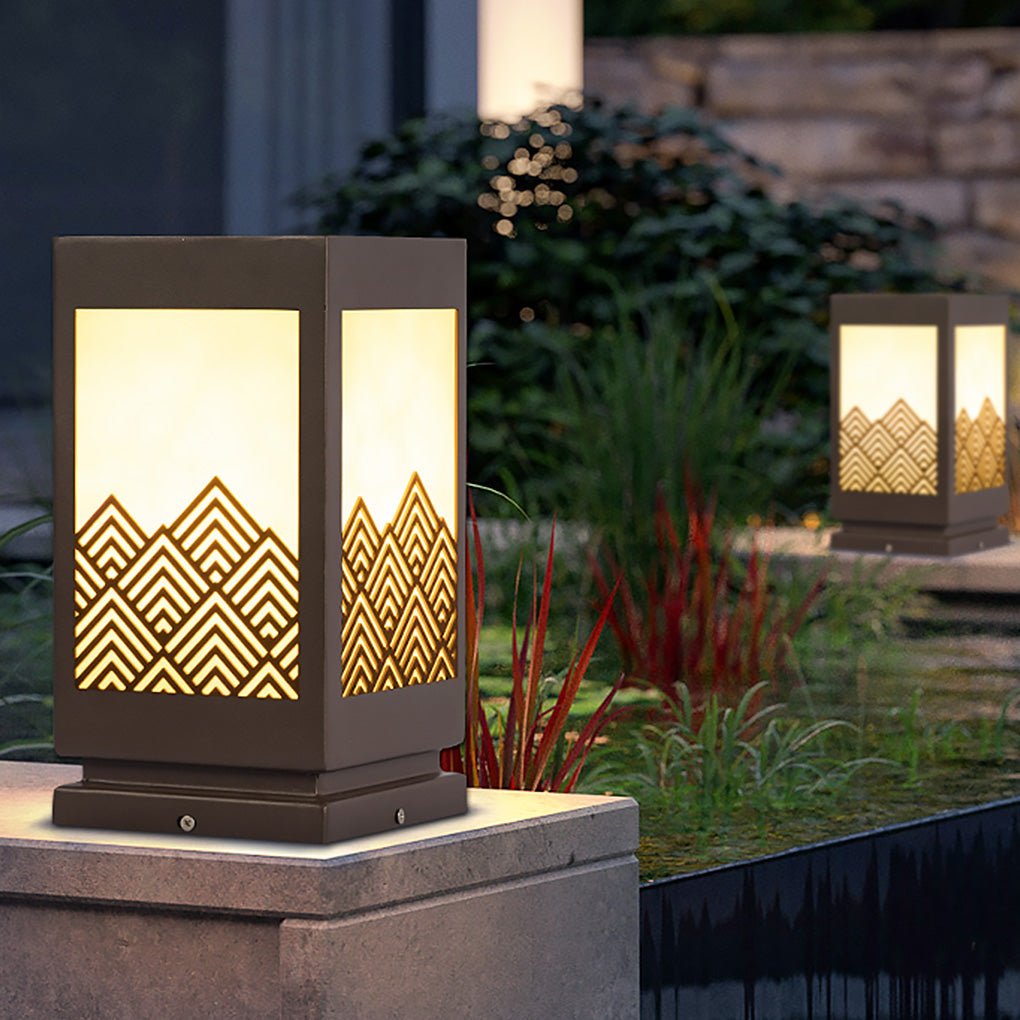 Classical Hollowed Pattern Landscape Decorative Lighting Waterproof Lawn, outdoor light, main view, Tianguang Select