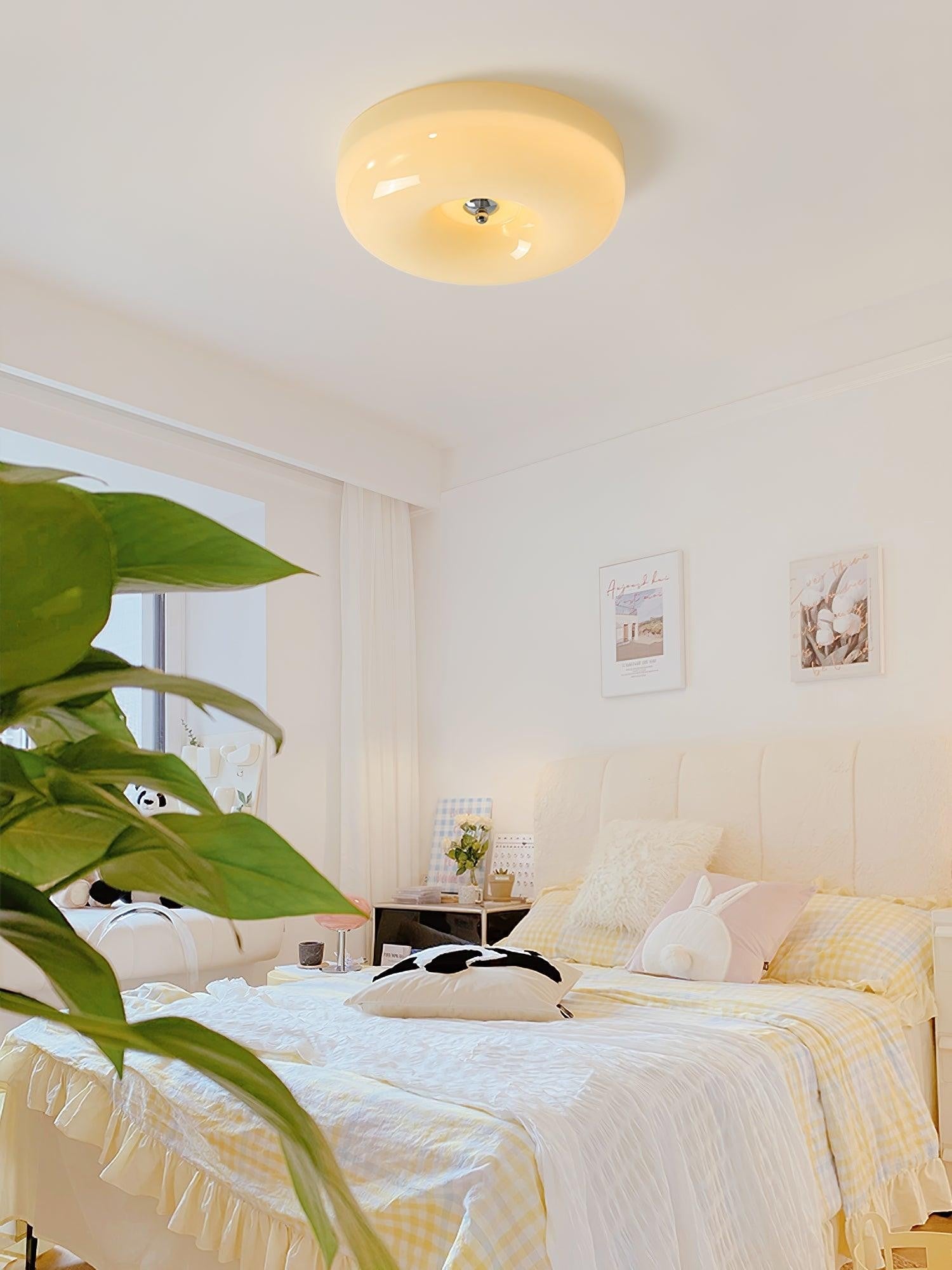 Cloud Cream Glass Ceiling Light