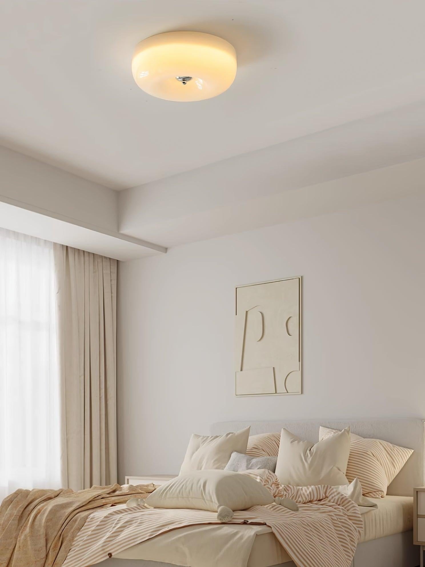 Cloud Cream Glass Ceiling Light