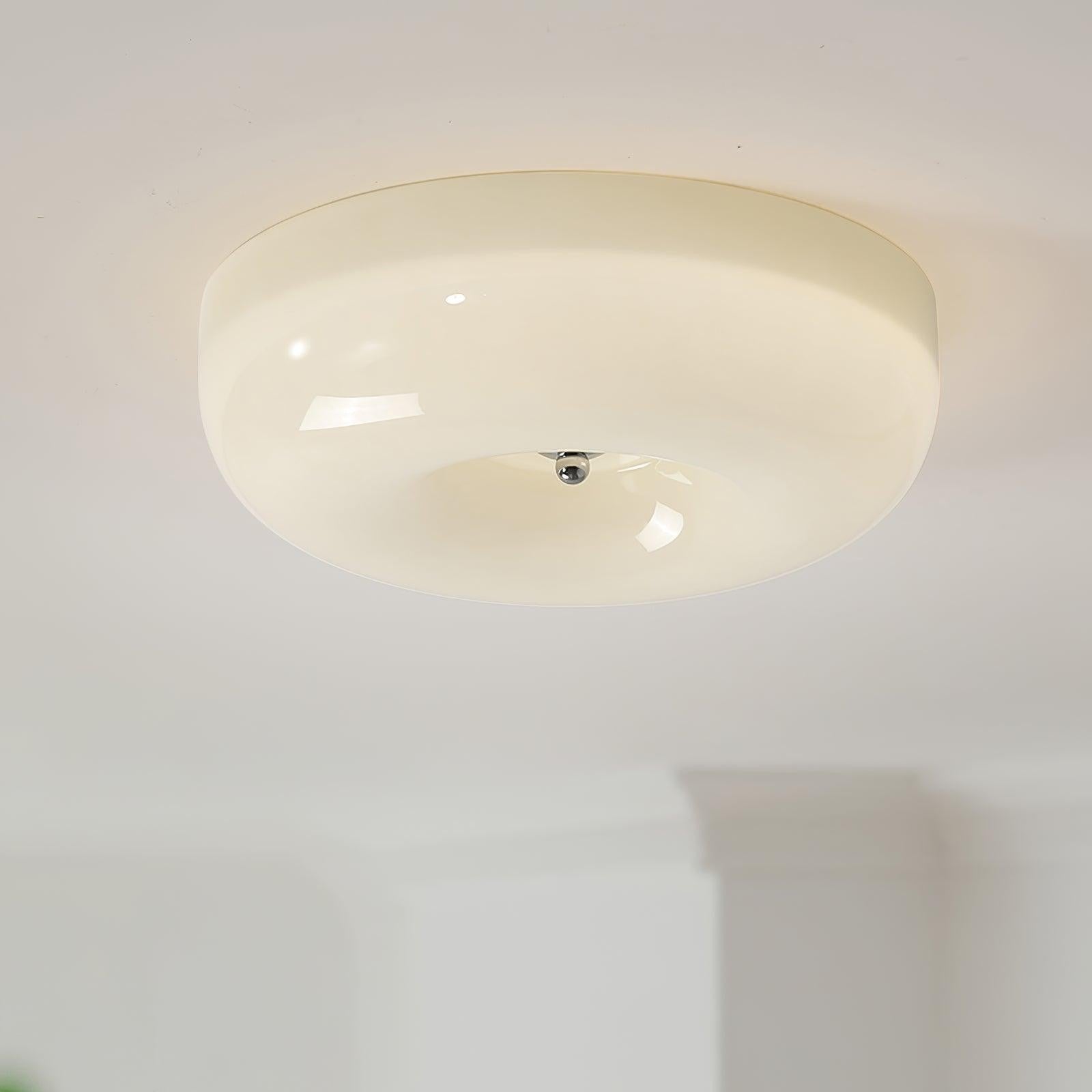Cloud Cream Glass Ceiling Light