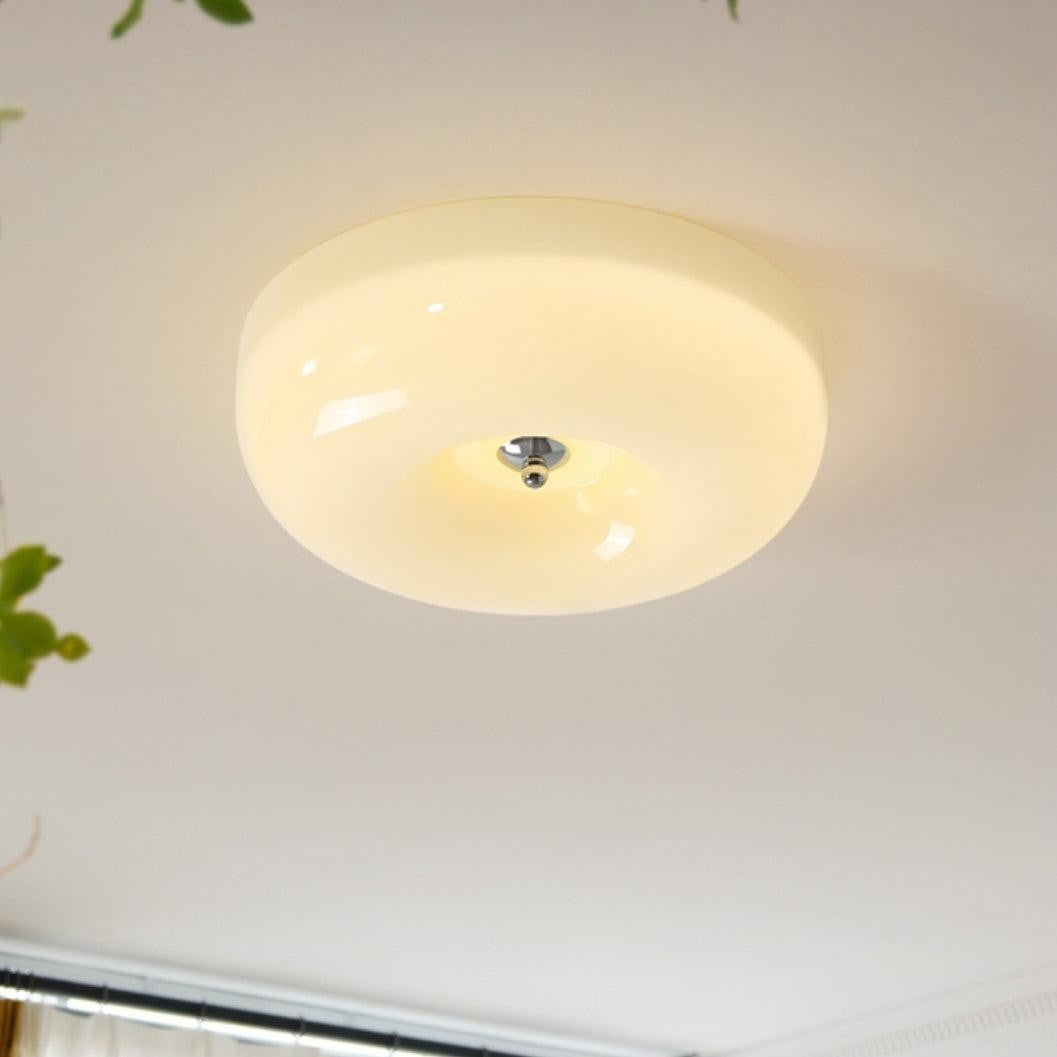 Cloud Cream Glass Ceiling Light