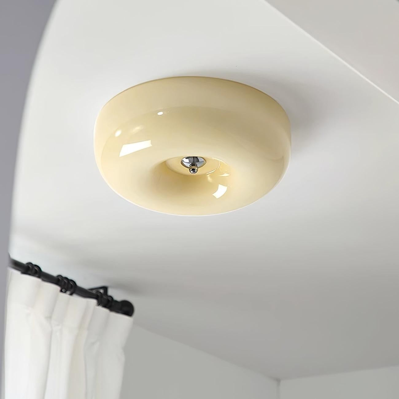 Cloud Cream Glass Ceiling Light