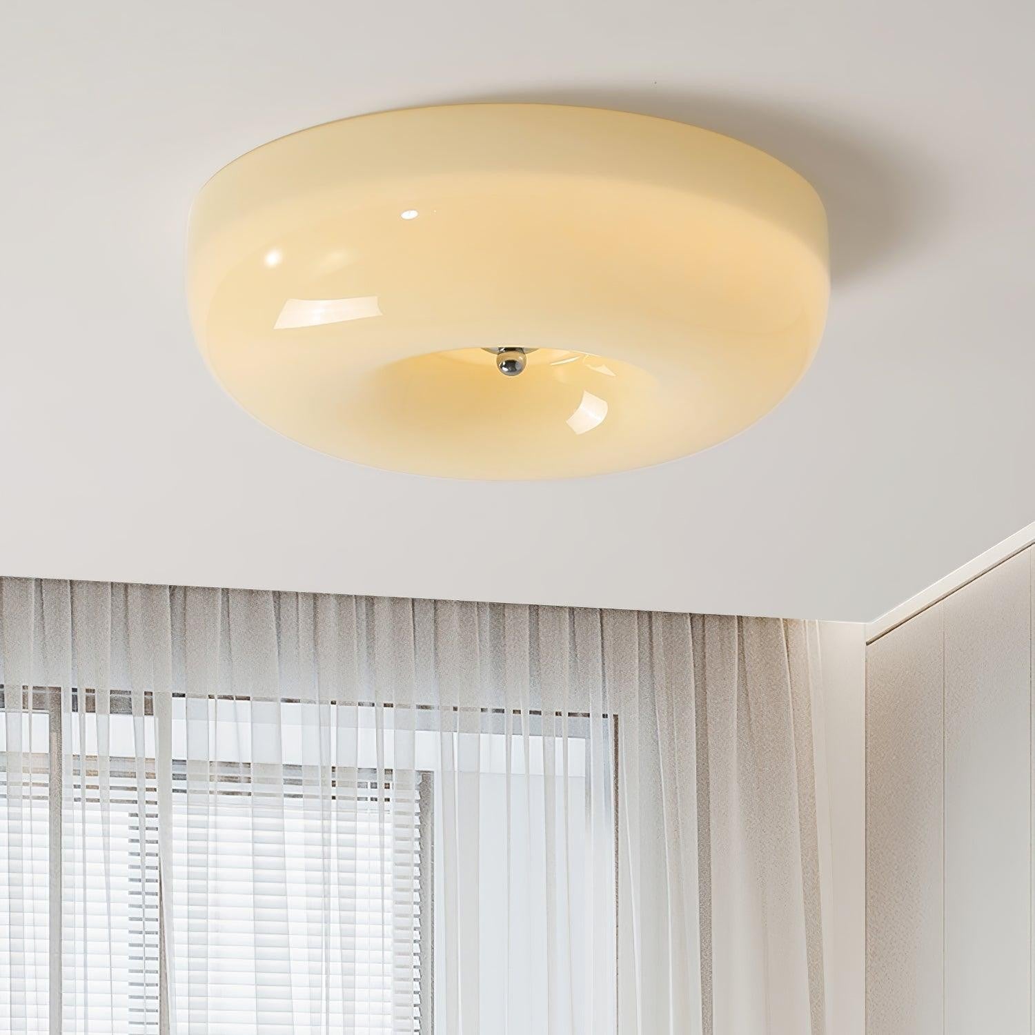 Cloud Cream Glass Ceiling Light