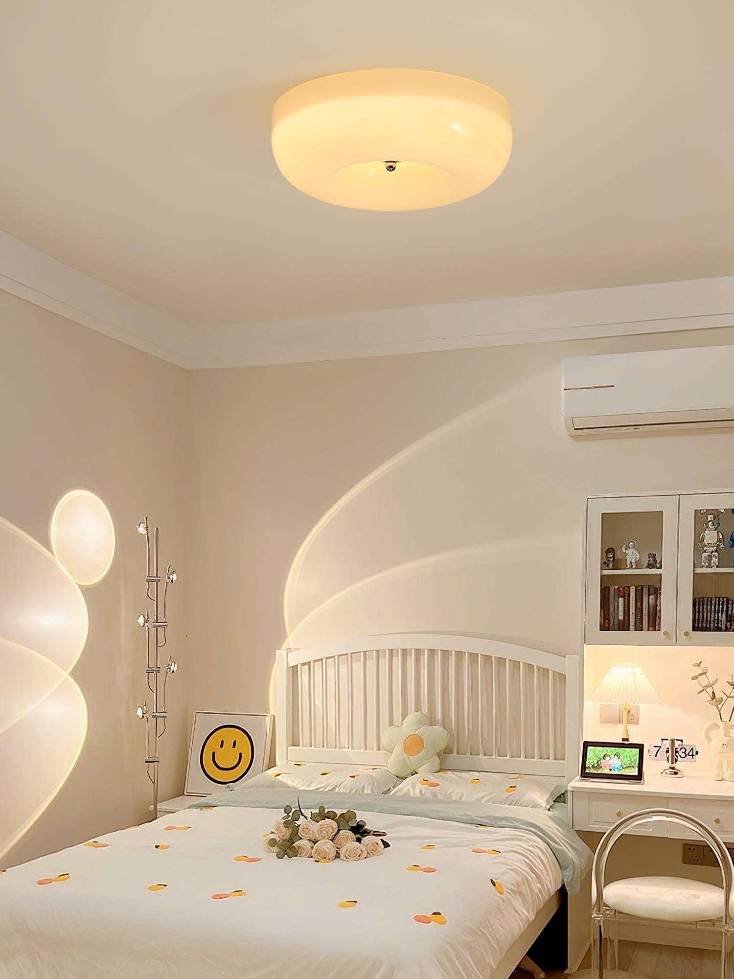 Cloud Cream Glass Ceiling Light