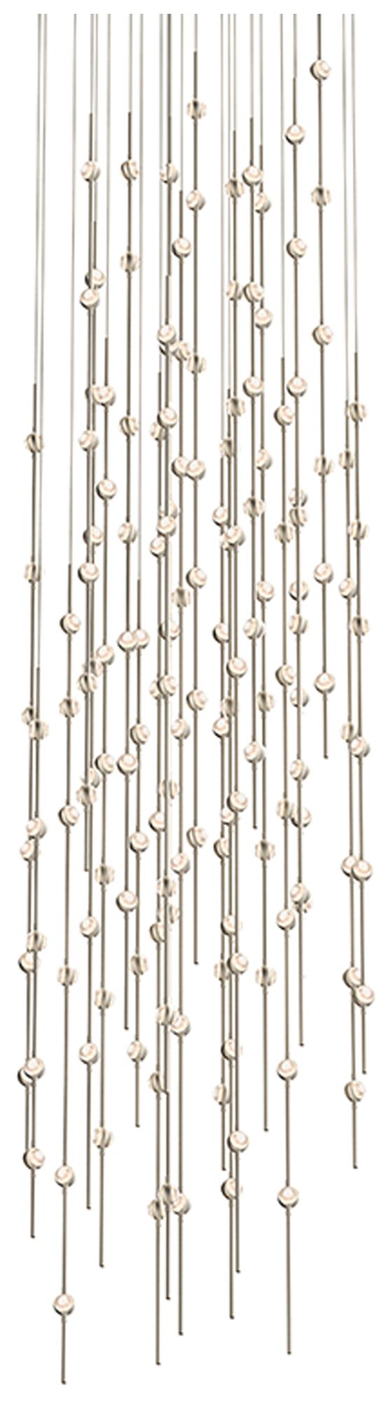 Nickel Constellation Andromeda 25" Round Chandelier