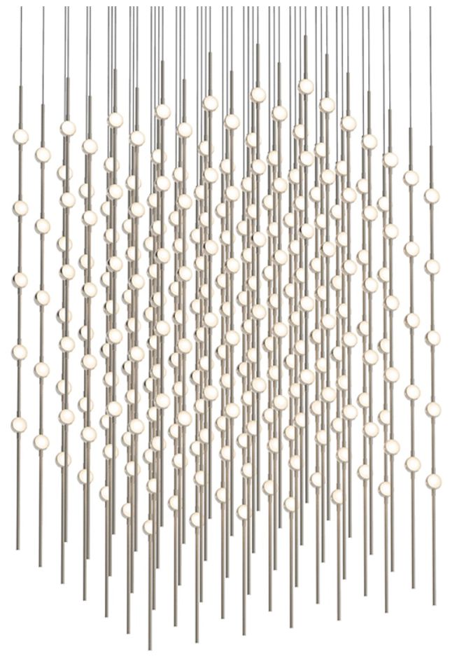 Constellation Cosmic Cube 30" LED Pendant Satin
