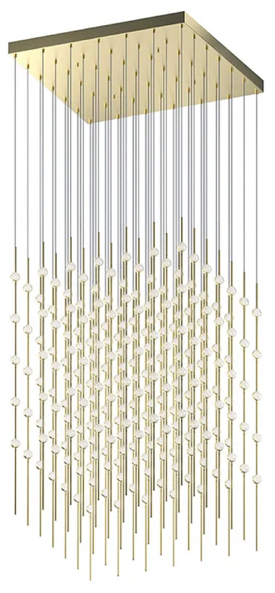 Constellation Cosmic Cube 30" Wide Satin Pendant Light
