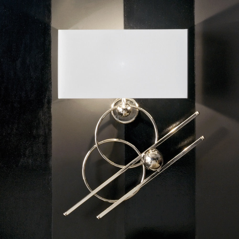 Contemporary Italian Geometric Design Wall Sconce