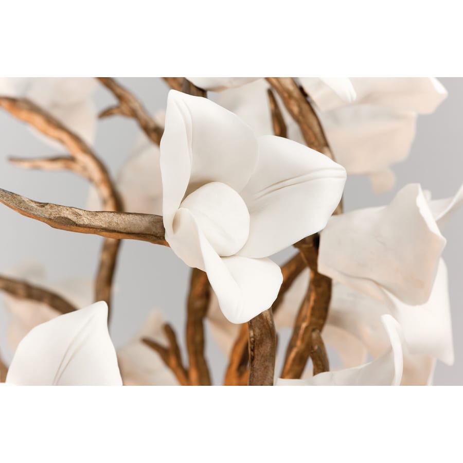 Lily 6-Light Dining Pendant with Hand-Crafted Iron