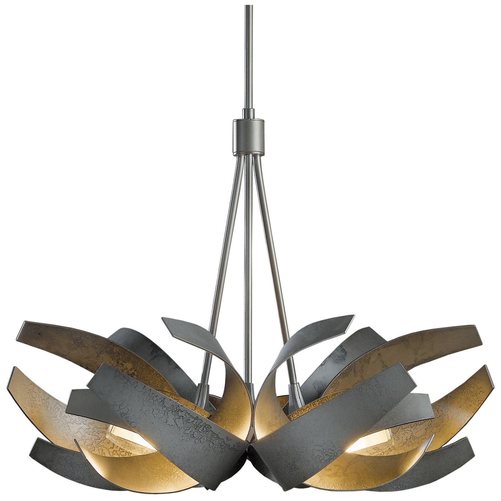 Corona 26.9" Dark Smoke Short Chandelier