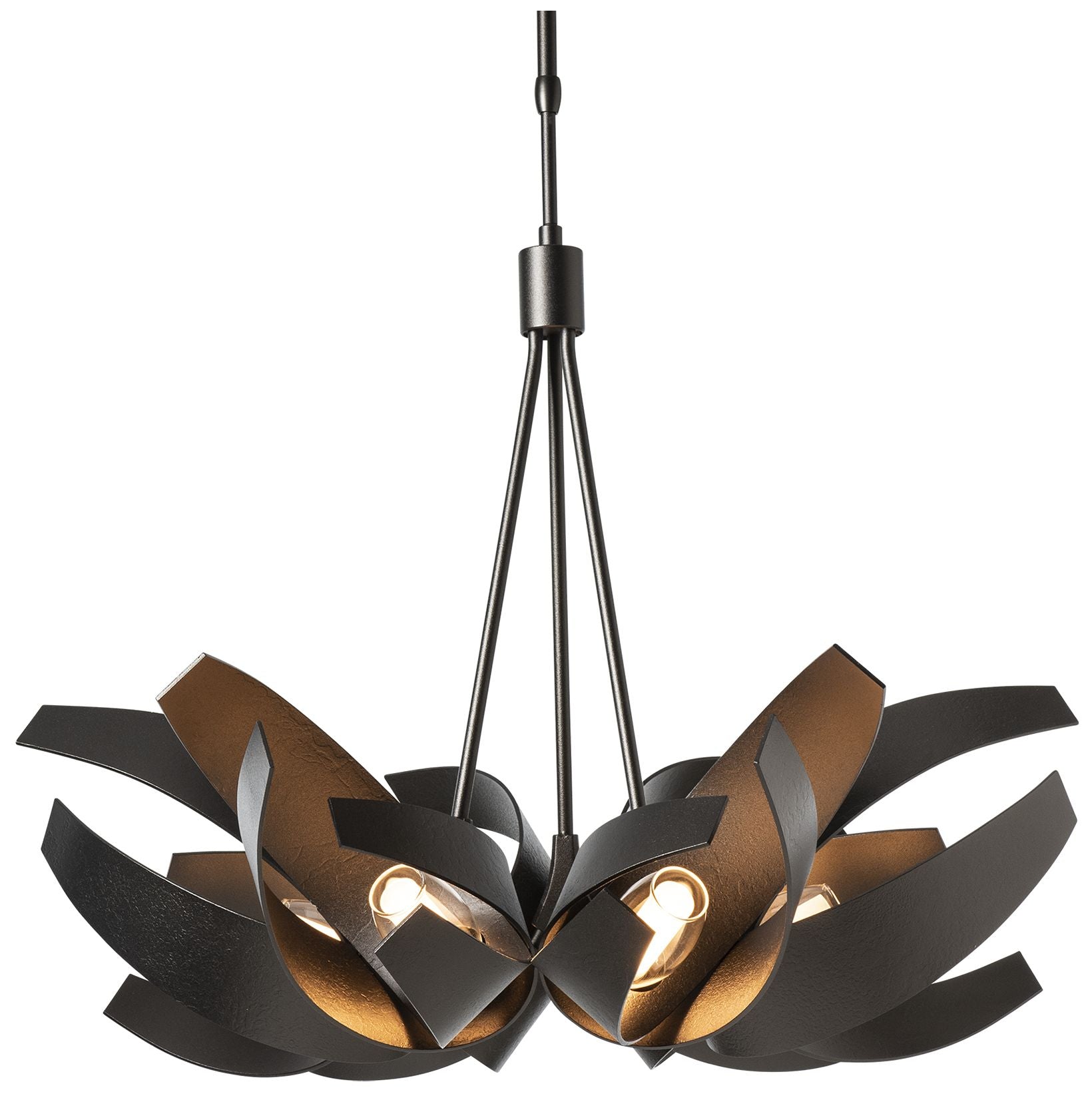 Corona 26.9" Wide Oil Rubbed Bronze Pendant with Shad