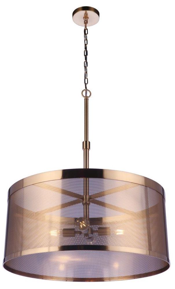 Craftmade Mesh 12-Light in Satin Chandelier