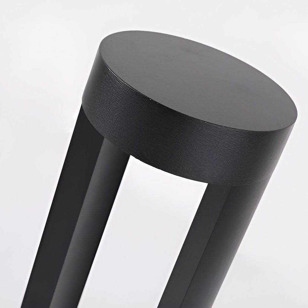 Creative Hollow Cylindrical Shaped LED Lamp Post Lights Exterior Lights, outdoor light, detail angle 7, Tianguang Select