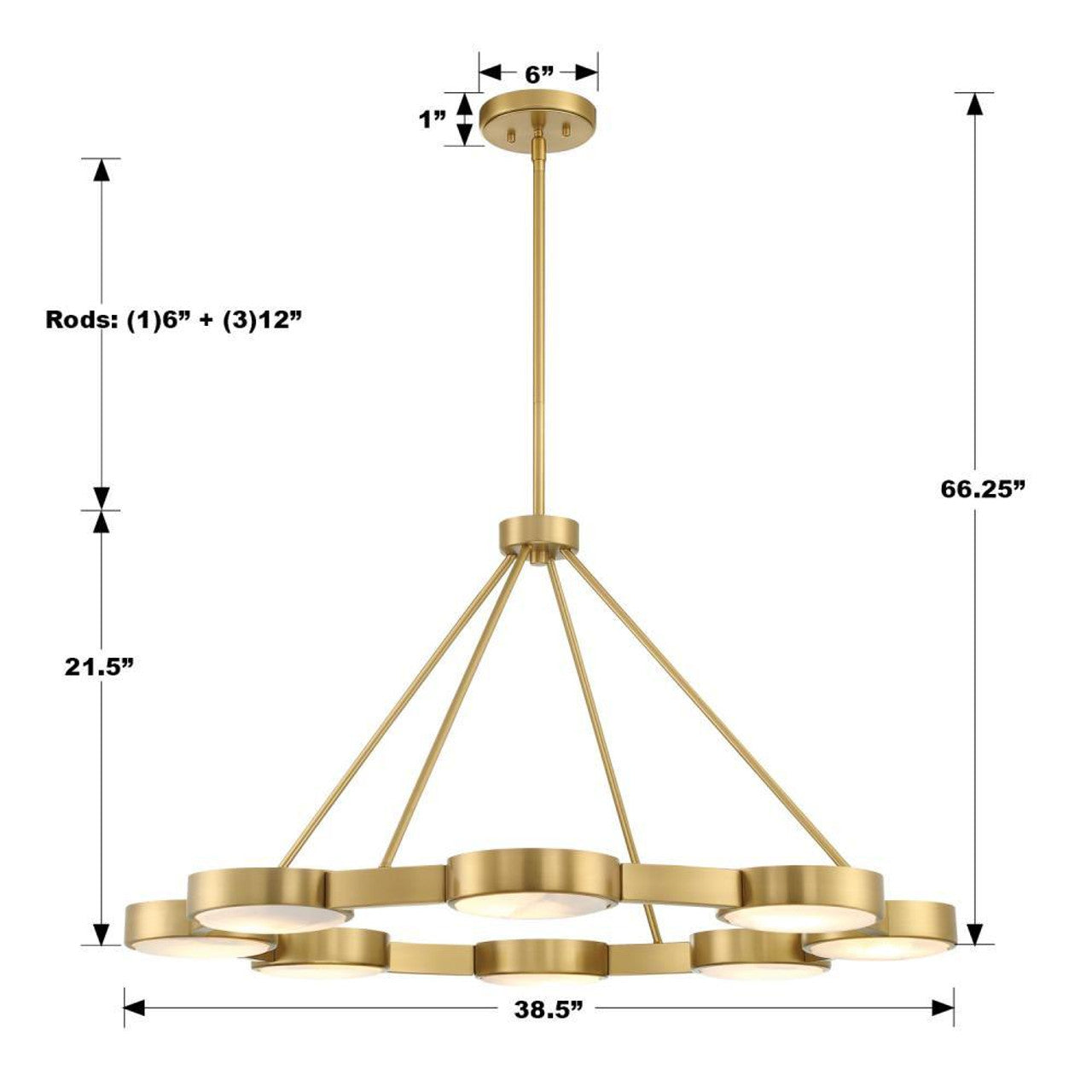 Orson 8-Light Chandelier