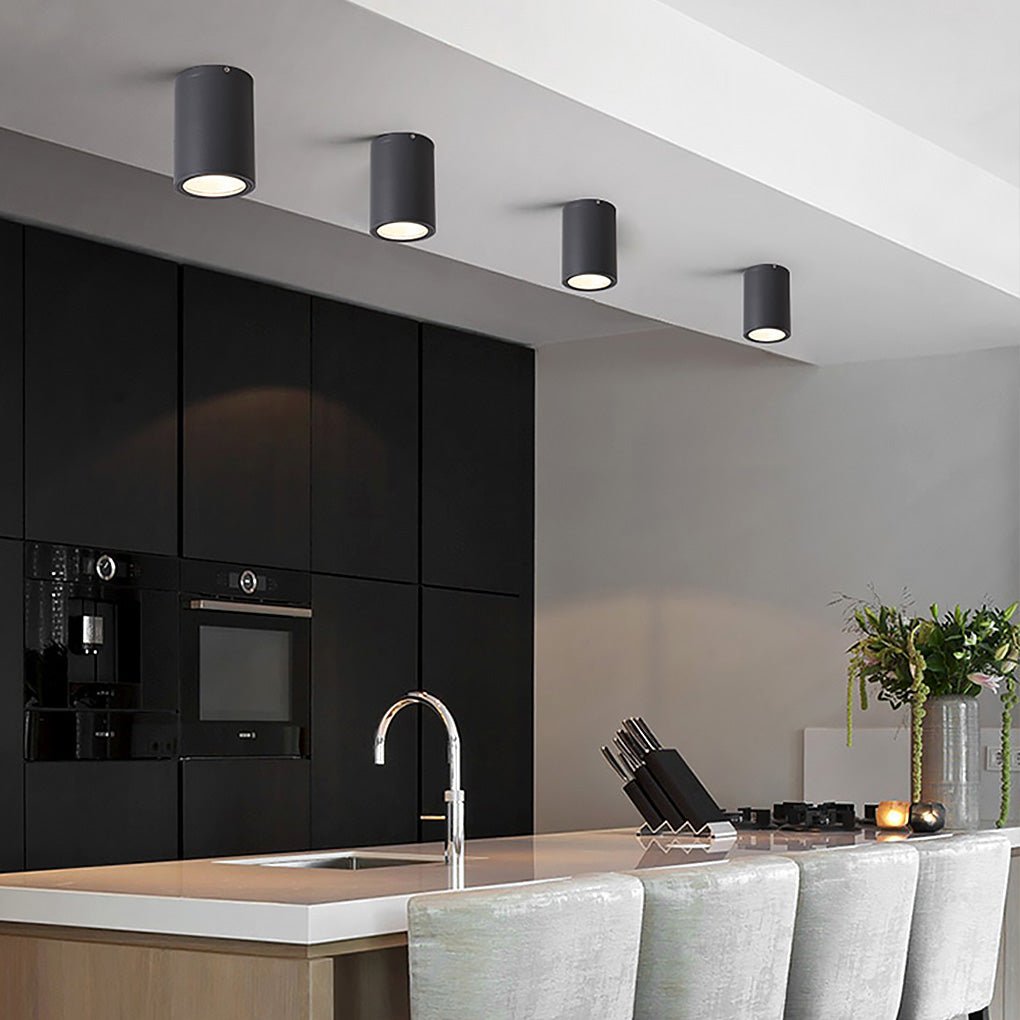 Cylindrical LED Downlight Waterproof Spot Ceiling Light