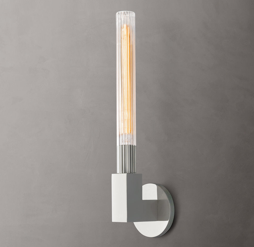 Cannele Exterior Sconce, Outdoor Wall Light, detail 2