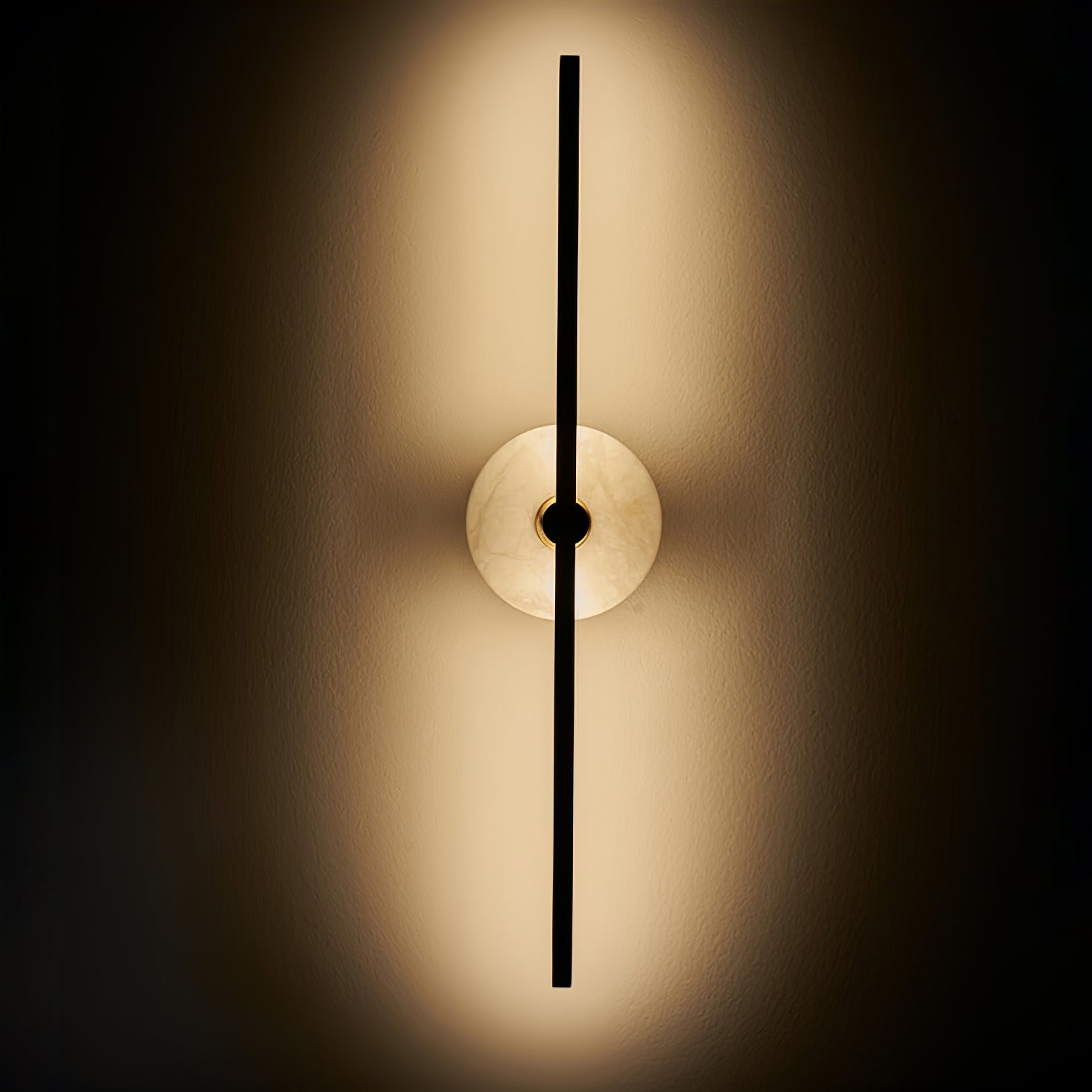 Zylaro Stone Wall Light, Hardwired Wall Sconce, detail 18