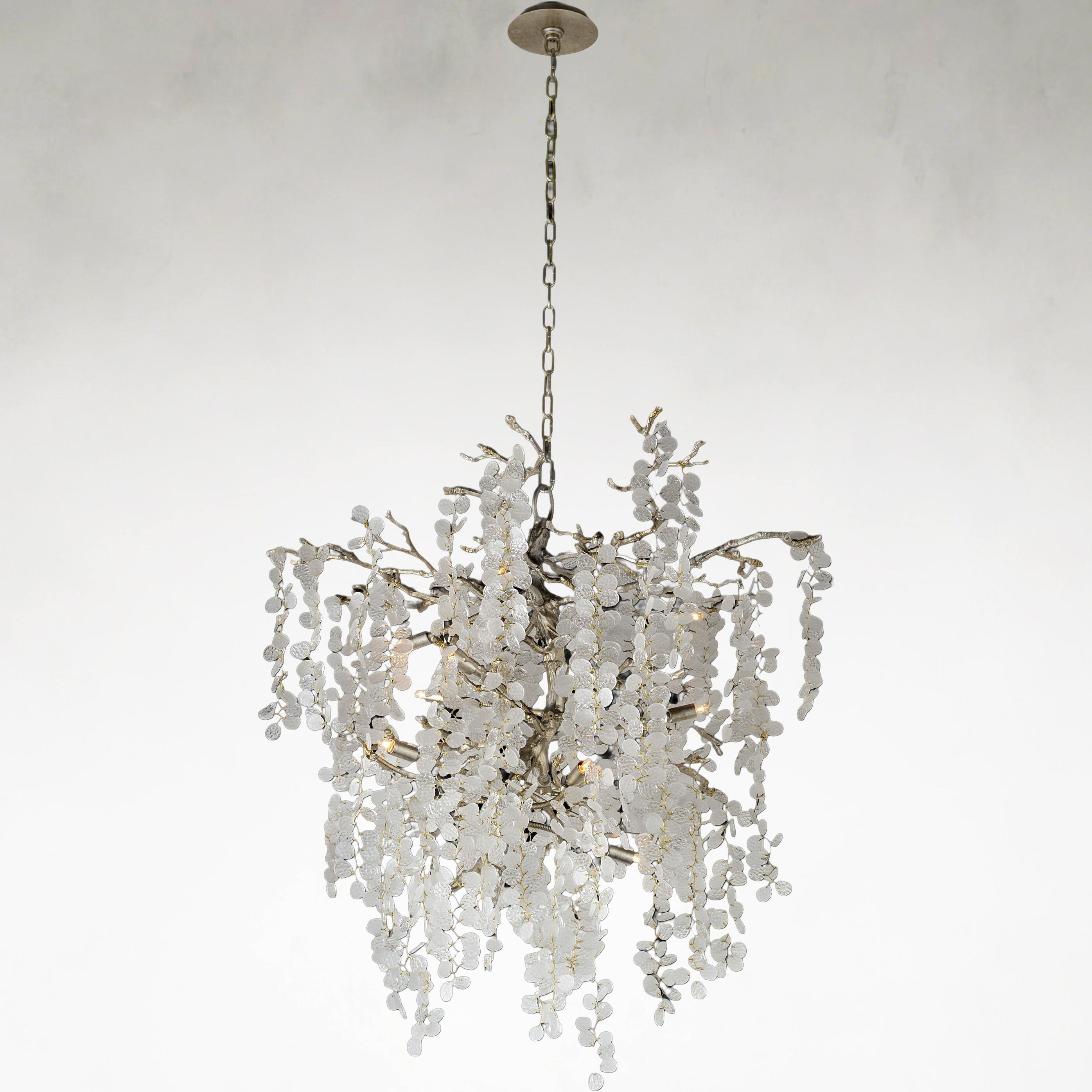 Shironoda 11-Light Pale Champagne Chandelier Ceiling Fi x ture